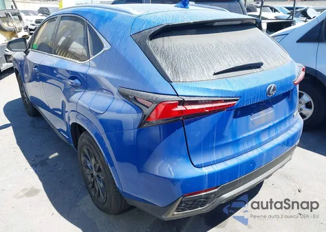 2021 Lexus Nx 300H F Sport Black Line из США, поврежденный, VIN JTJSJRDZ4M2146895